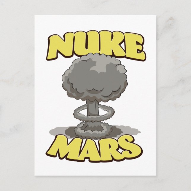 Postal Nukear Marte (Anverso)