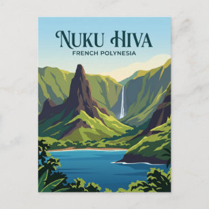 Postal Nuku Hiva Polinesia Francesa