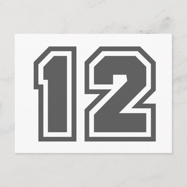 Postal Número 12 (Anverso)