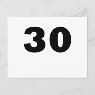 Postal Número 30