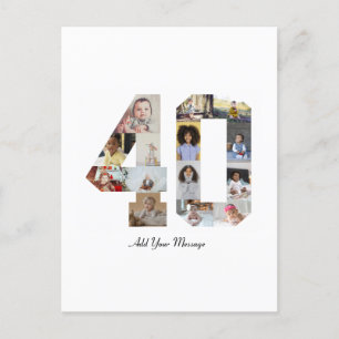 Postal Número 40 Collage de fotos