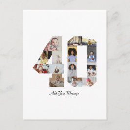 Postal Número 40 Collage de fotos