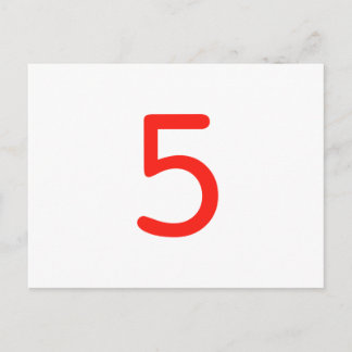 Postal Número 5