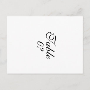 Postal "Número de tabla" "crear el tuyo propio"