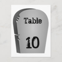 Número de tabla de Halloween