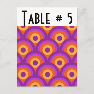 Postal Número de tabla de invitado