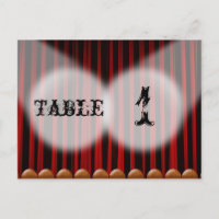 Número de tabla de la etapa de la cortina de terci