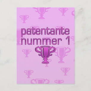 Postal Número patentante 1