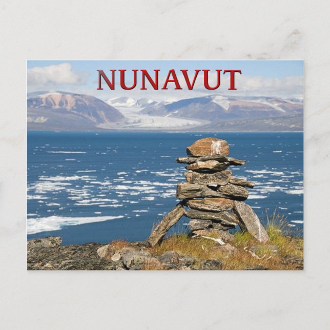 Postal Nunavut, Canadá (Anverso)