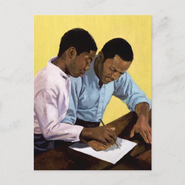 Postal Nunca demasiado viejo 2003 (Anverso)