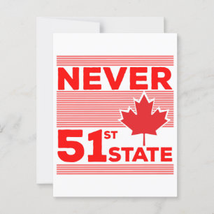 Postal Nunca el estado 51