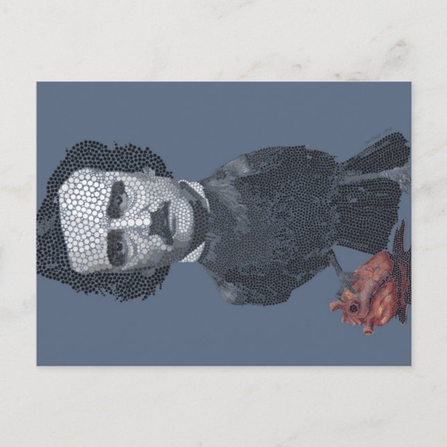 Postal Nunca más (Anverso)