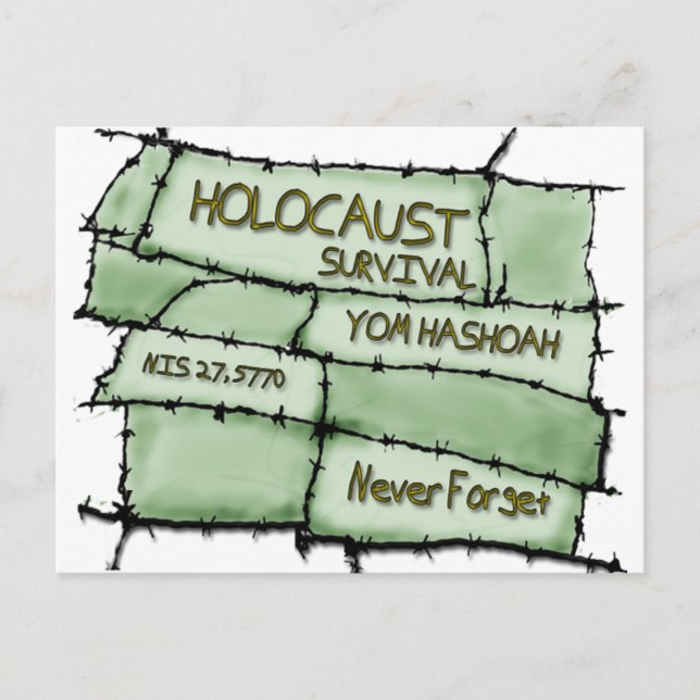 Postal Nunca olvidar (Anverso)