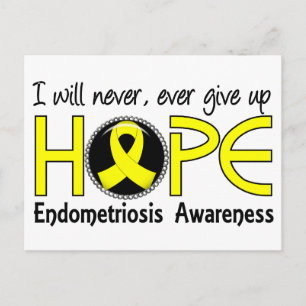 Postal Nunca se rinda la esperanza 5 Endometriosis