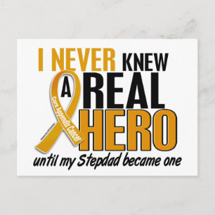 Postal Nunca se supo un cáncer con el apéndice Hero 2 Ste