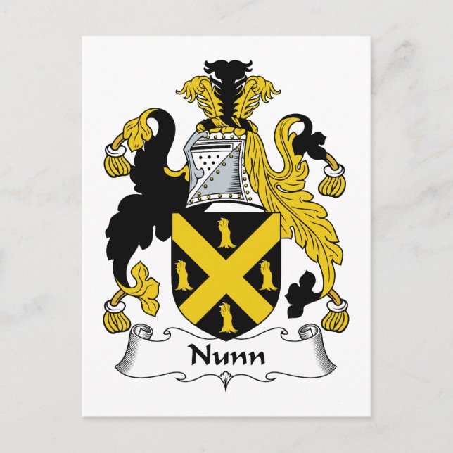 Postal Nunn Family Crest (Anverso)
