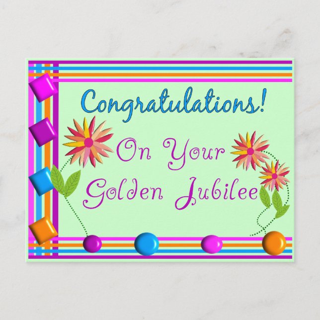 Postal Nuns Golden Jubilee Gifts (Anverso)
