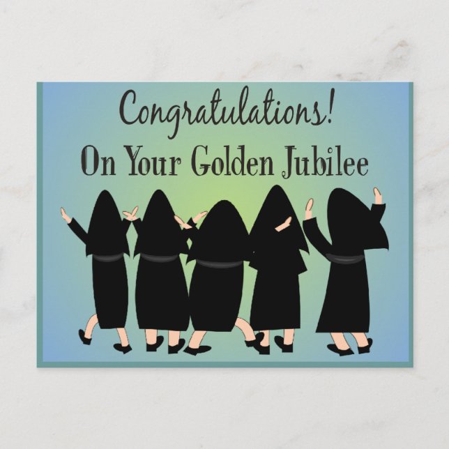 Postal Nuns Golden Jubilee Gifts (Anverso)
