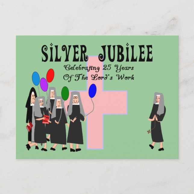 Postal Nuns Silver Jubilee Gifts (Anverso)