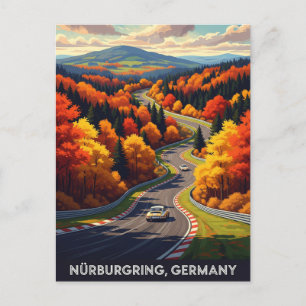 Postal Nürburgring Alemania Viaje