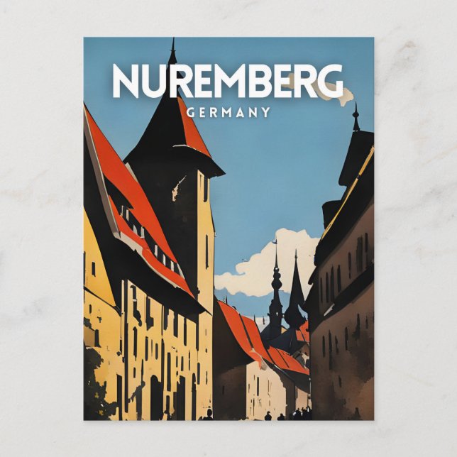 Postal Nuremberg (Anverso)