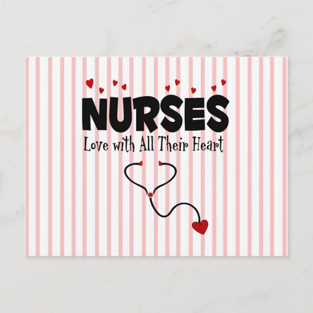 Postal Nurse Heart Gift (Anverso)