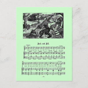 Postal Nursery Rhyme Jack y Jill