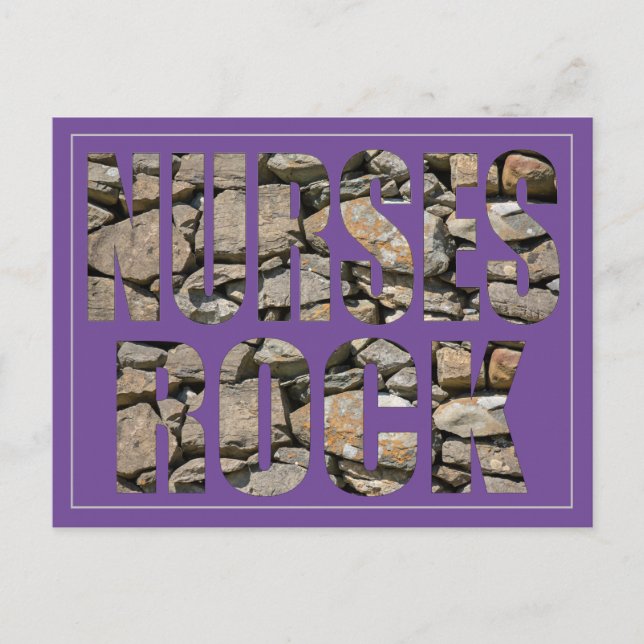 POSTAL NURSES ROCK (Anverso)