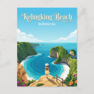 Postal Nusa Penida Playa Kelingking Indonesia