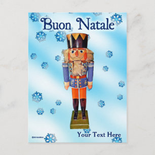 Postal Nutcracker alemán - Buon Natale