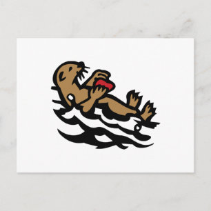 Postal Nutria marina
