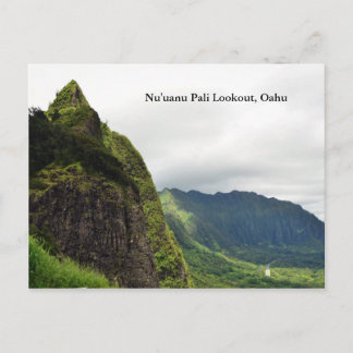 Postal Nu'uanu Pali Lookout Postcrd