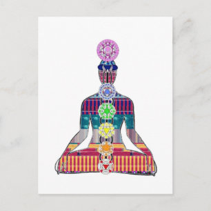 Postal NVN723 Chakra Yoga Meditation Masters Practic GIFT
