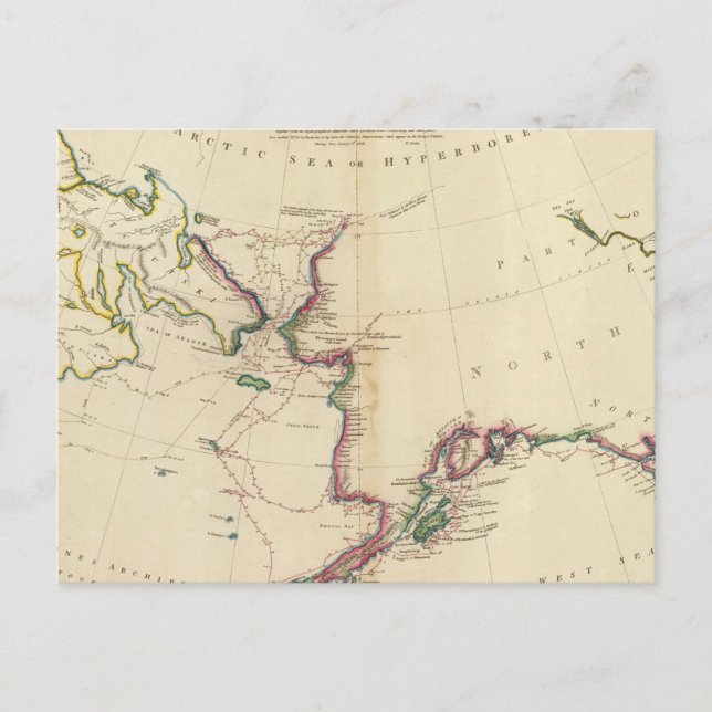 Postal NW América, NE Asia (Anverso)