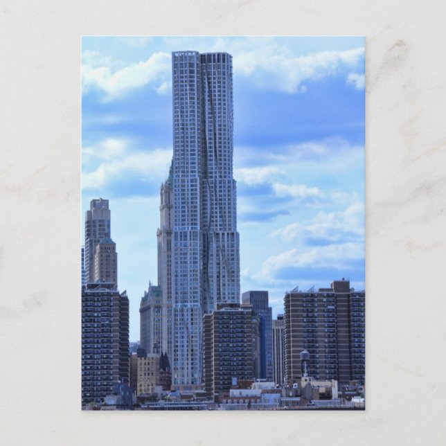 Postal NY By Gehry / 8 Spruce St del East River A1 (Anverso)