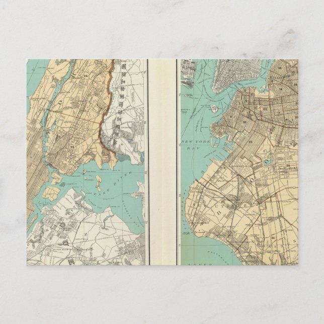 Postal NY City, Brooklyn (Anverso)