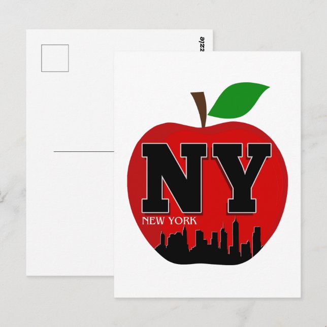 POSTAL NY NUEVA YORK LA GRAN MANZANA (Anverso / Reverso)