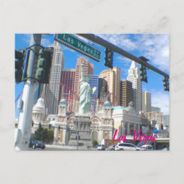 Postal NY NY Las Vegas Blvd Postcard