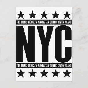 Postal NYC Boroughs