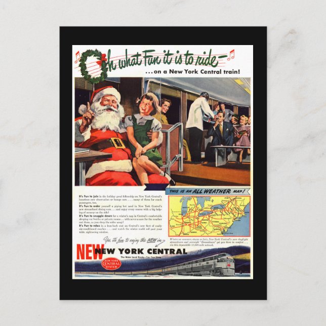 Postal NYC, qué divertido es (Anverso)