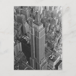 Postal NYC Vintage ~ Vista aérea Empire St Bldg/McCreey's