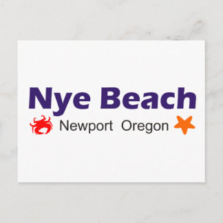 Postal Nye Beach Newport Oregon