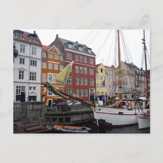 Postal nyhavn boat (Anverso)