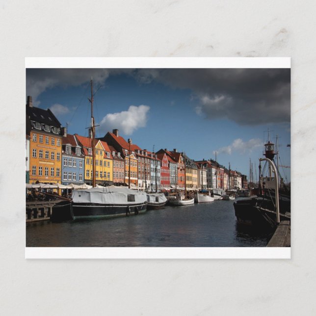 Postal Nyhavn, Copenhague (Anverso)