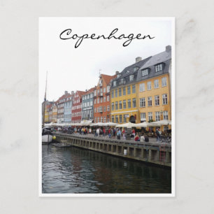 Postal nyhavn panorámico