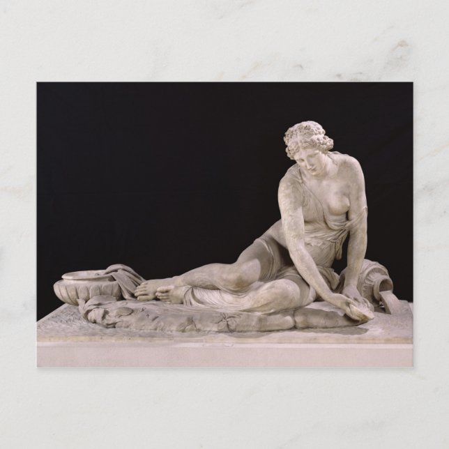 Postal Nymph con un Shell, 1683-85 (Anverso)