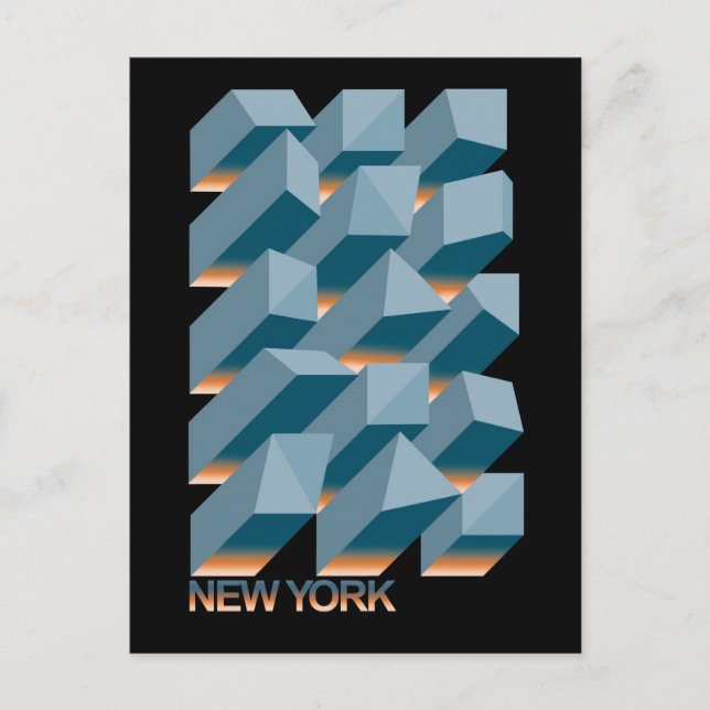 Postal NYNY Broadway Post Card (Anverso)