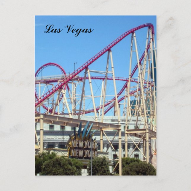 Postal nyny vegas coaster (Anverso)