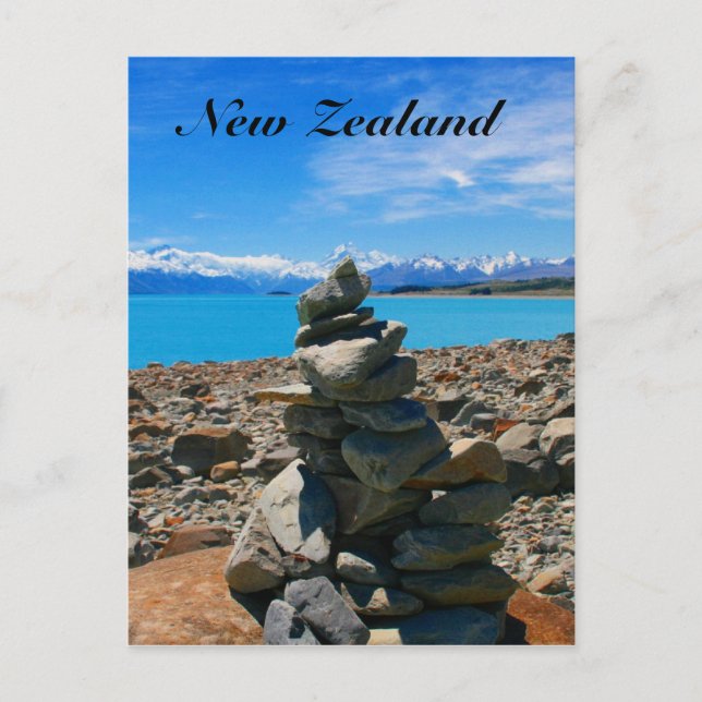 Postal nz de rocas (Anverso)