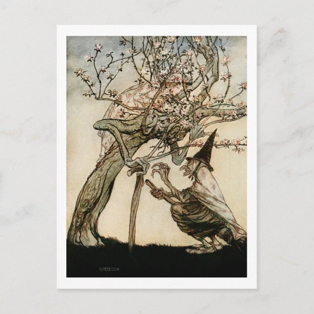 Postal O Árbol mío (Anverso)